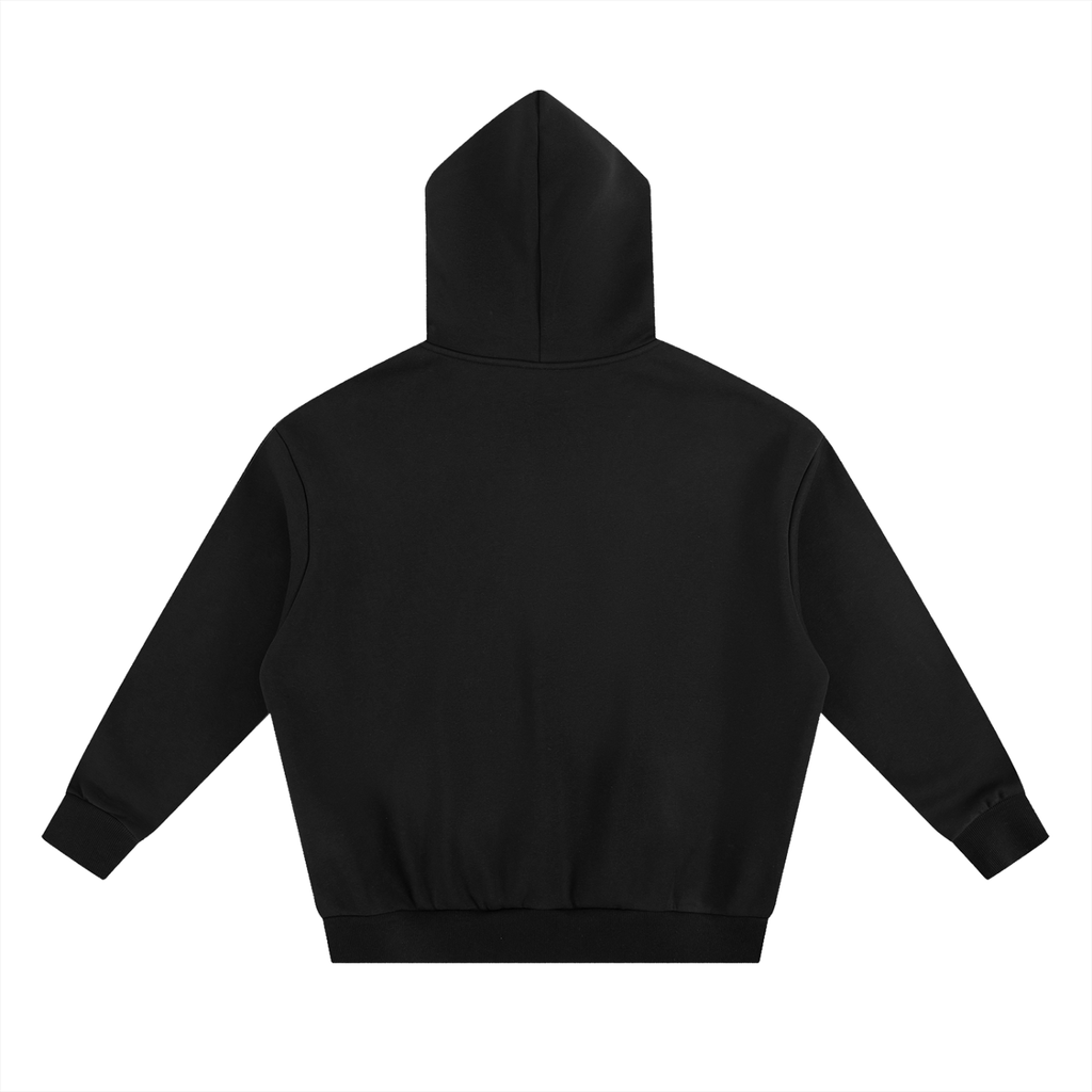 PARED Wall Hoodie — boxy fleece padel hoodie, White colorway