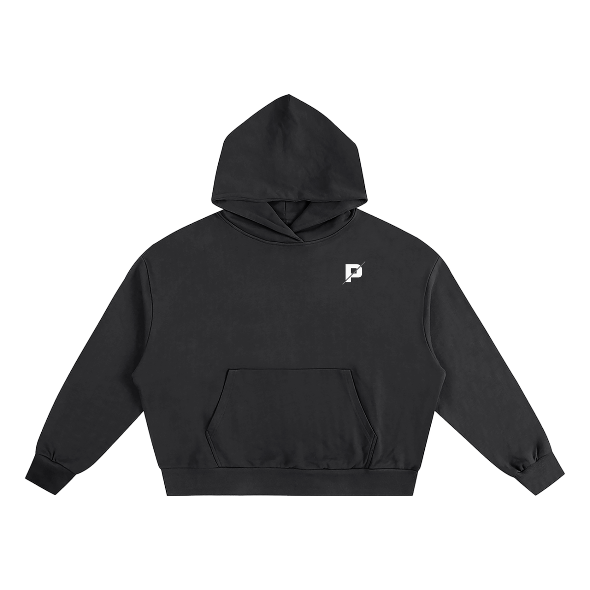PARED Block Hoodie — Black