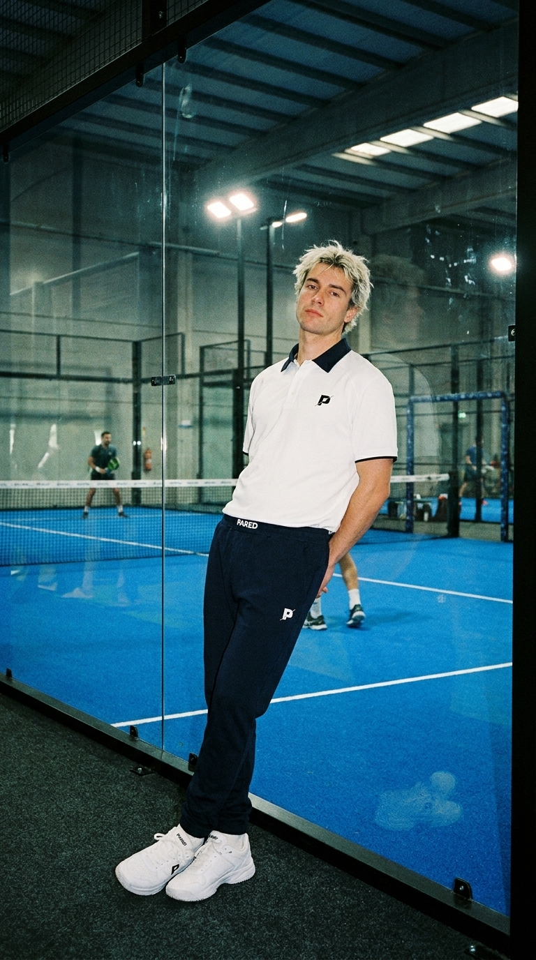 PARED Court Polo — White