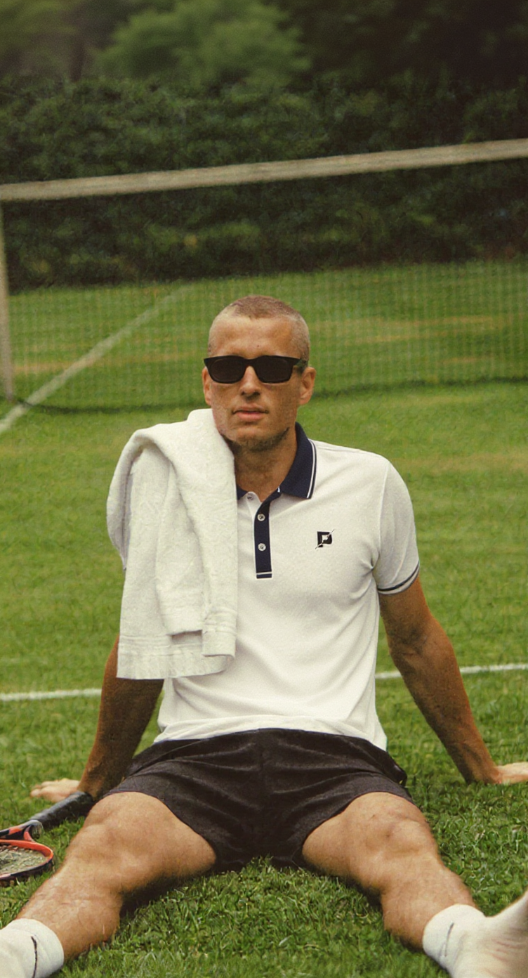 PARED Court Polo — White